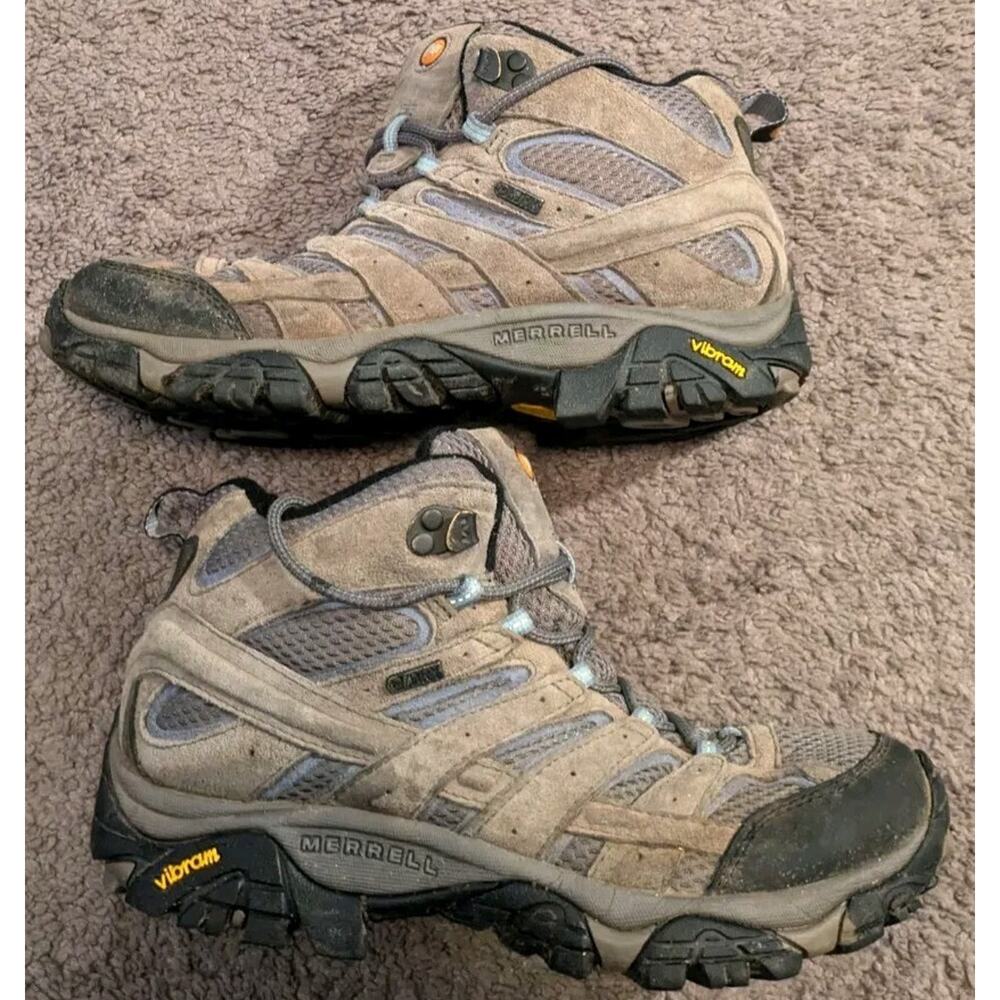 Merrell Moab 2 Mid Waterproof Hiking Boot Brown J06054 Women's Size 9